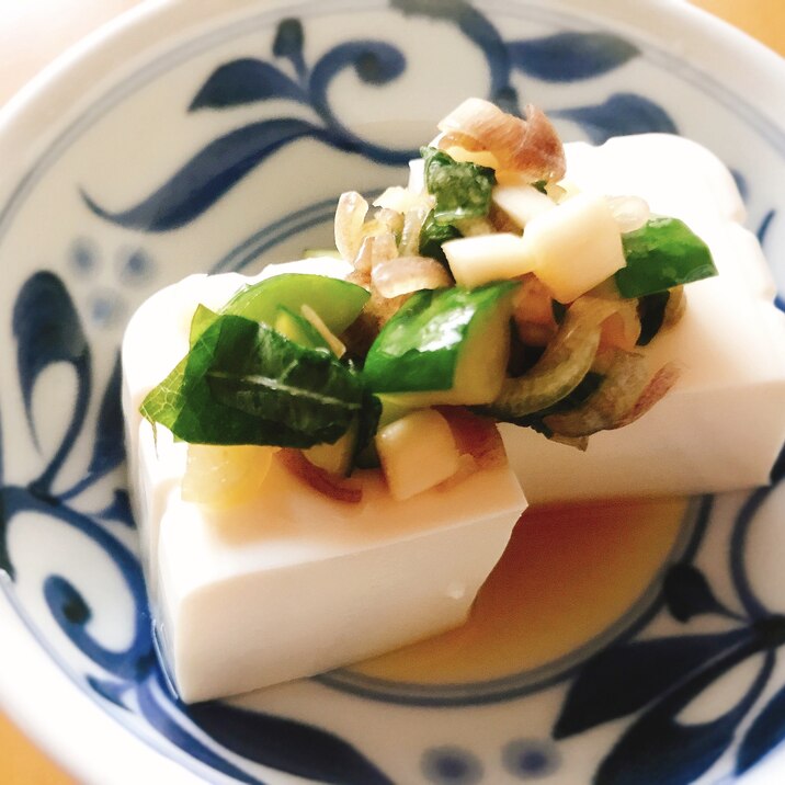 薬味たっぷり 夏にピッタリのさっぱり冷奴 レシピ 作り方 By Cocopoteito 楽天レシピ 薬味たっぷり 夏にピッタリのさっぱり冷奴 レシピ 作り方 By Cocopoteito 楽天レシピ